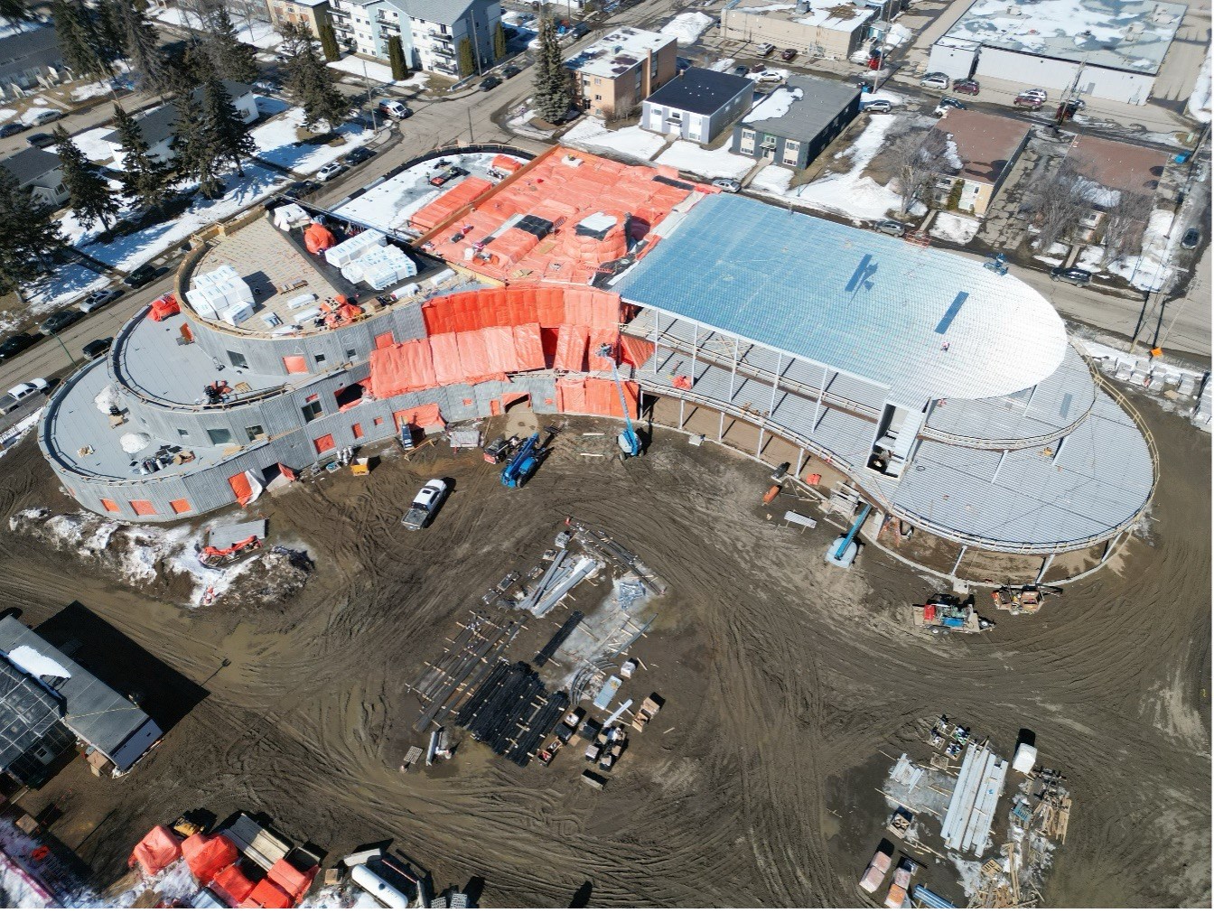 New St Frances School construction - March 2024