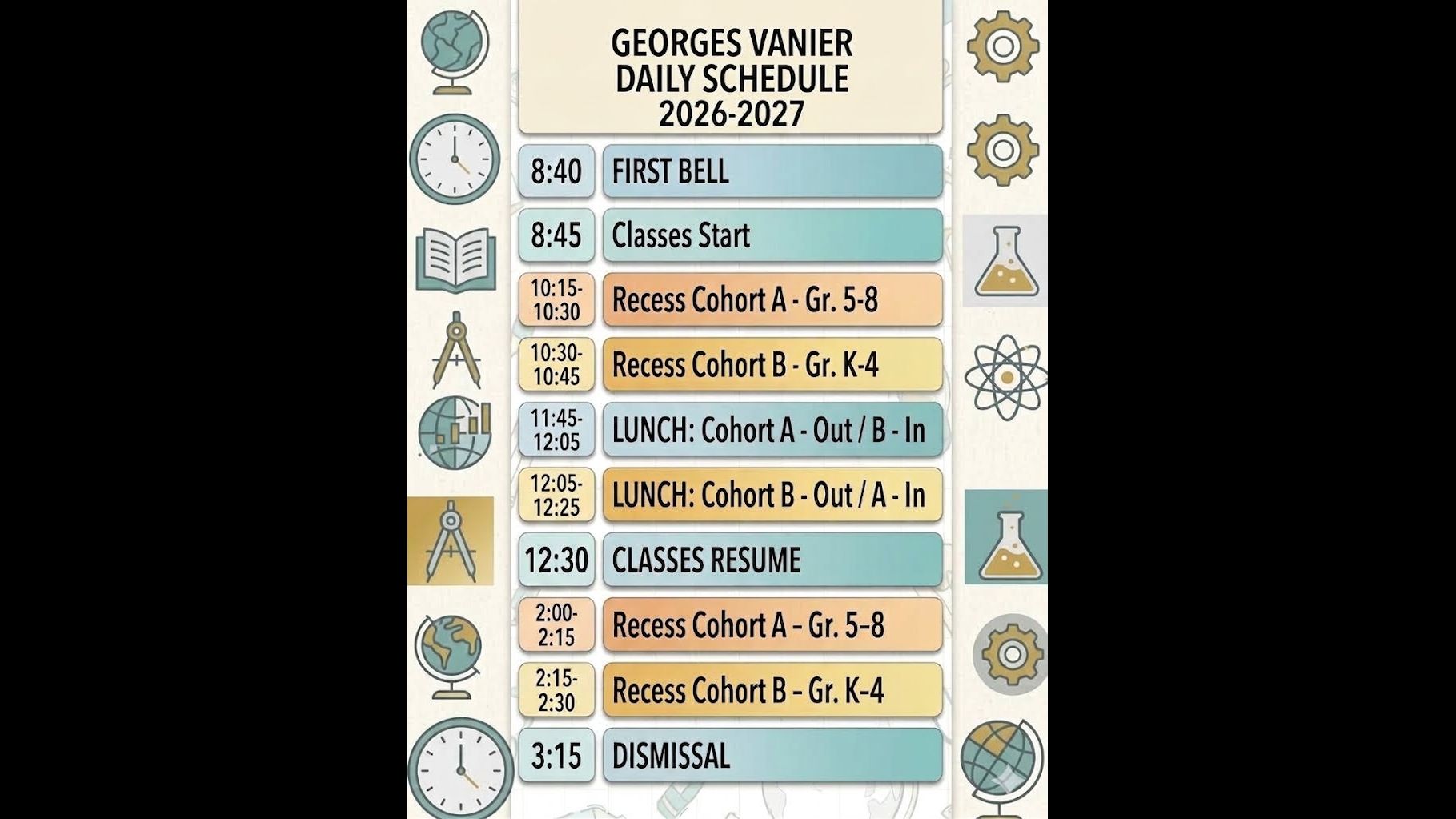 Daily Schedule