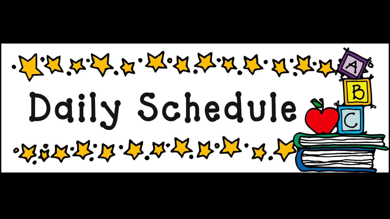 daily schedule