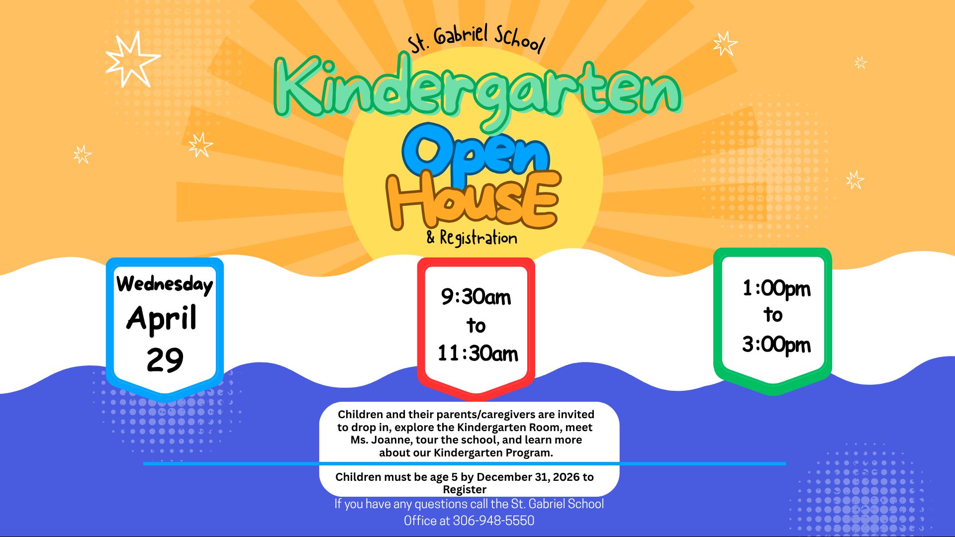 2026-2027 Kindergarten Registration