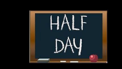 School in morning only September 1, 2022