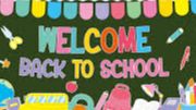 Welcome back to school