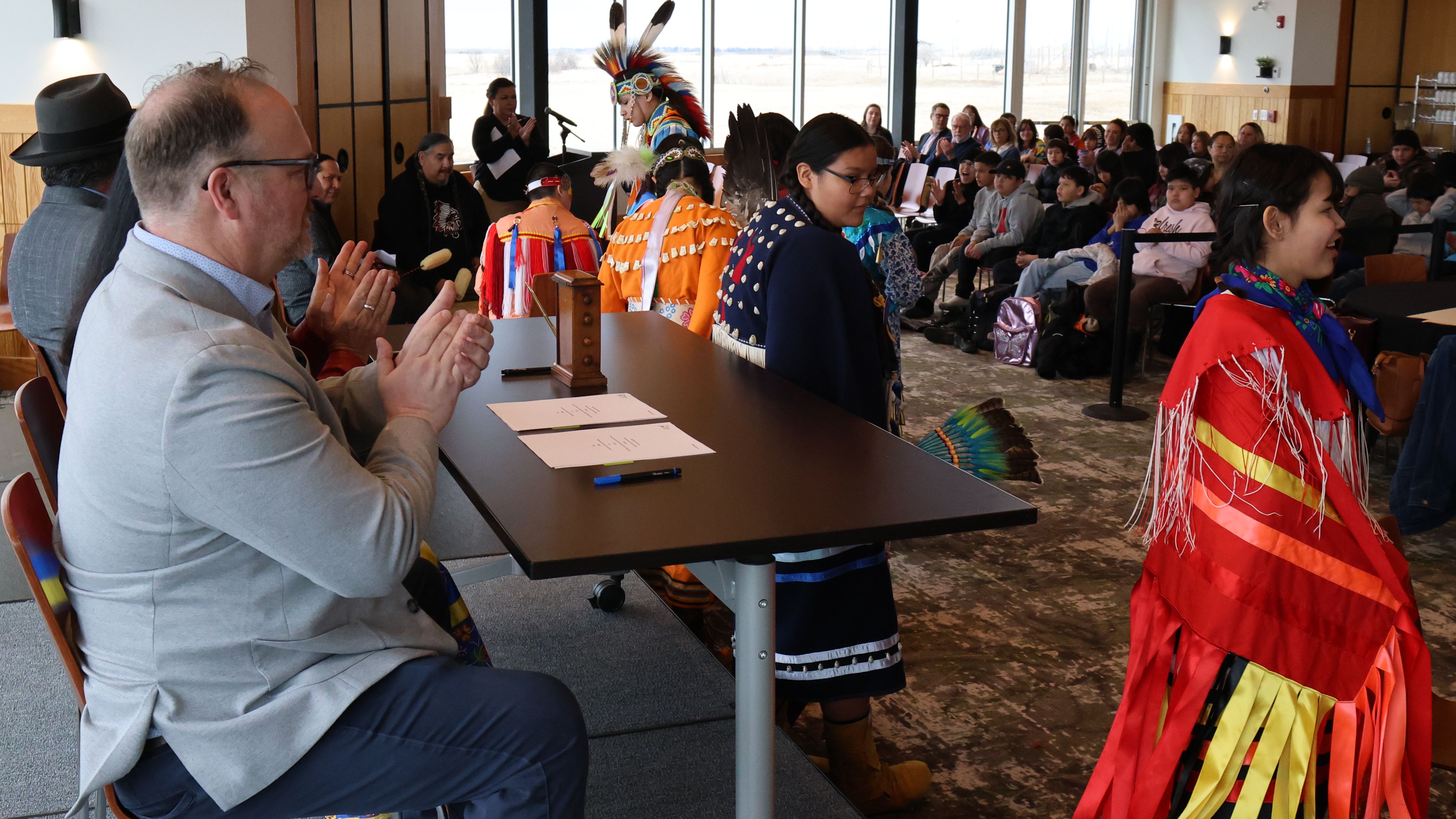 Wanuskewin-GSCS nitohtem MOU signing