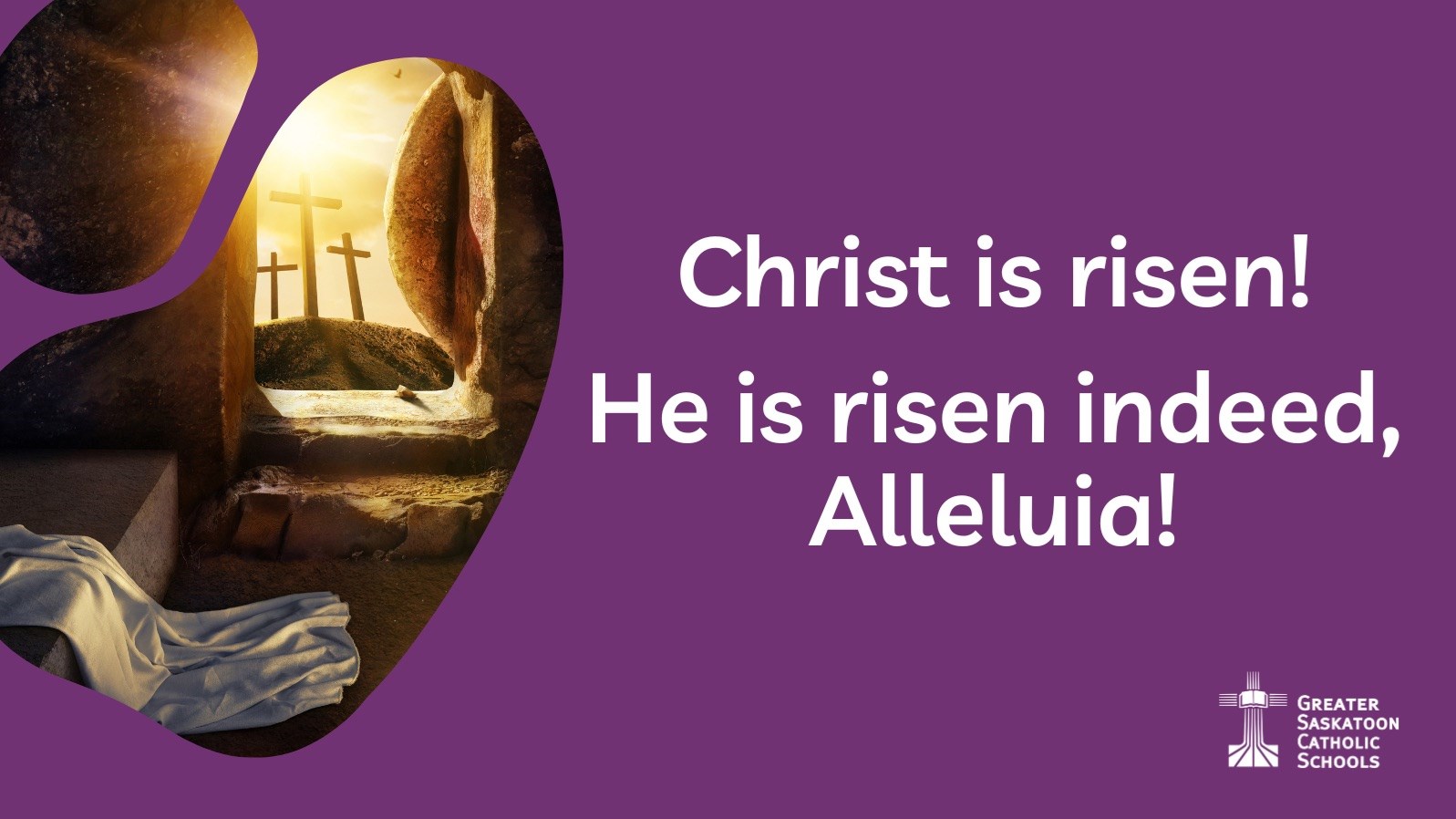 Christ is risen! Happy Easter!